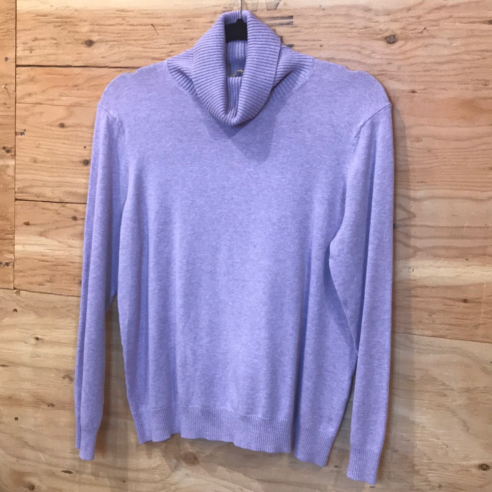 Super soft Purple Turtleneck